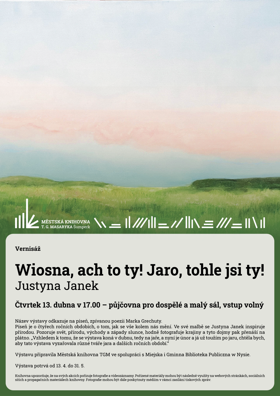 Wiosna, ach to ty! Jaro, tohle jsi ty!