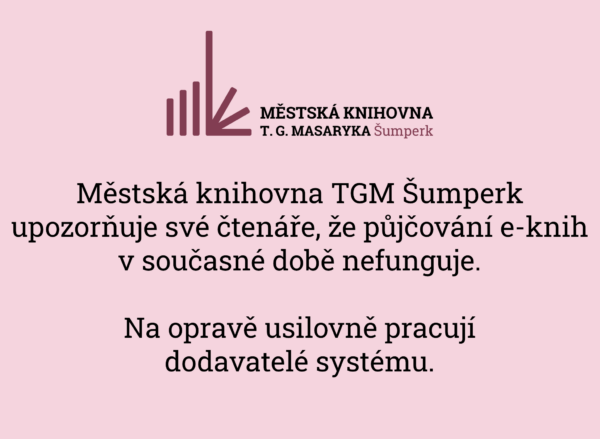 Obrázek s logem knihovny a textem, který je uvedený v tomto příspěvku.